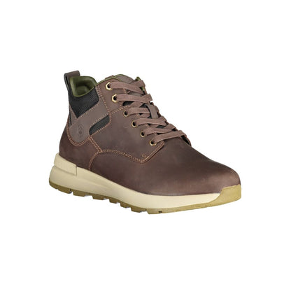 Lumberjack Brown Leather Men Boot - Dominic Ankle Boot