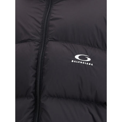 Balenciaga Black Standard Puffer Jacket for Men