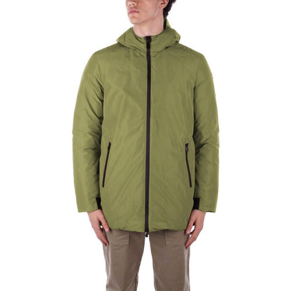 SUNS Green Polyester Jacket: A Fusion of Style and Function