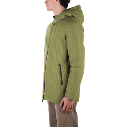 SUNS Green Polyester Jacket: A Fusion of Style and Function