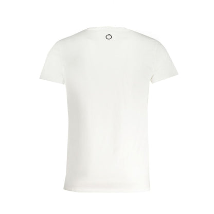 Trussardi White Cotton T-Shirt - Timeless Style