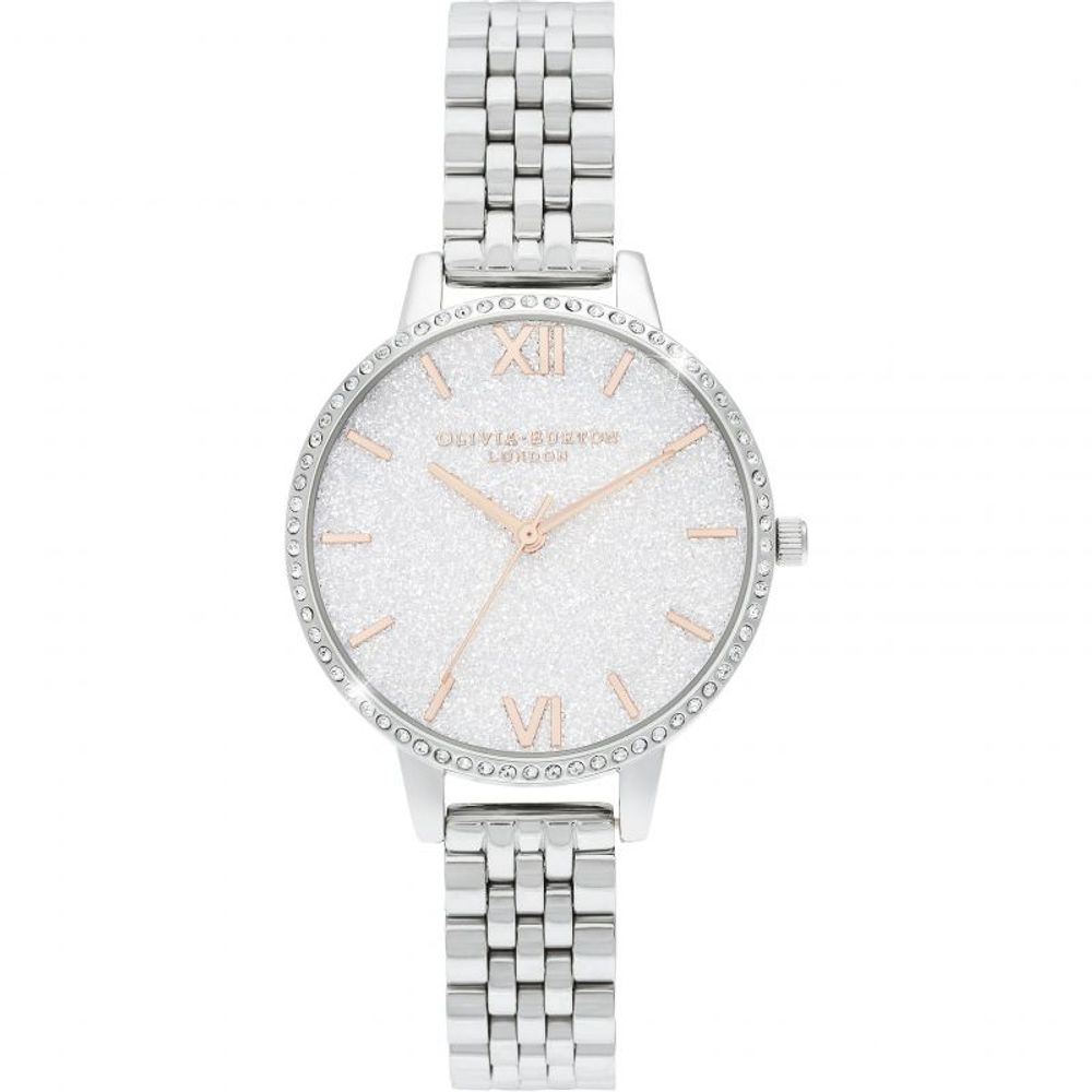 Olivia Burton Silver Stainless Steel Watch