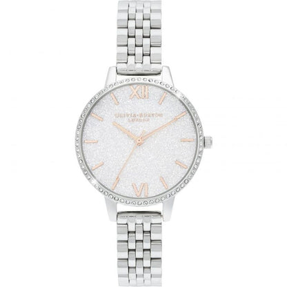 Olivia Burton Silver Stainless Steel Watch