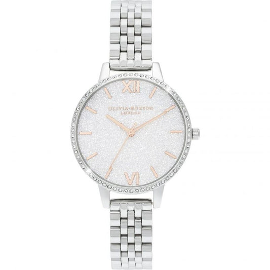 Olivia Burton Silver Stainless Steel Watch