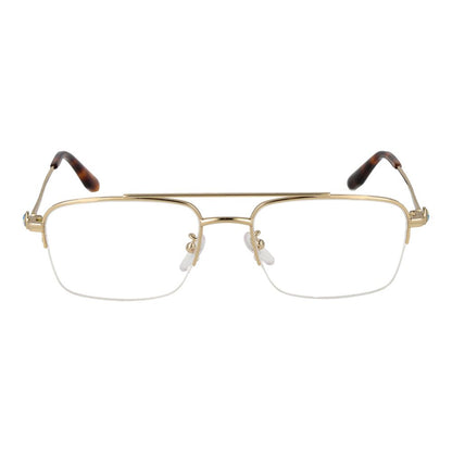 BMW Gold Men's Optical Glasses – Half-Rim Frame, 54mm