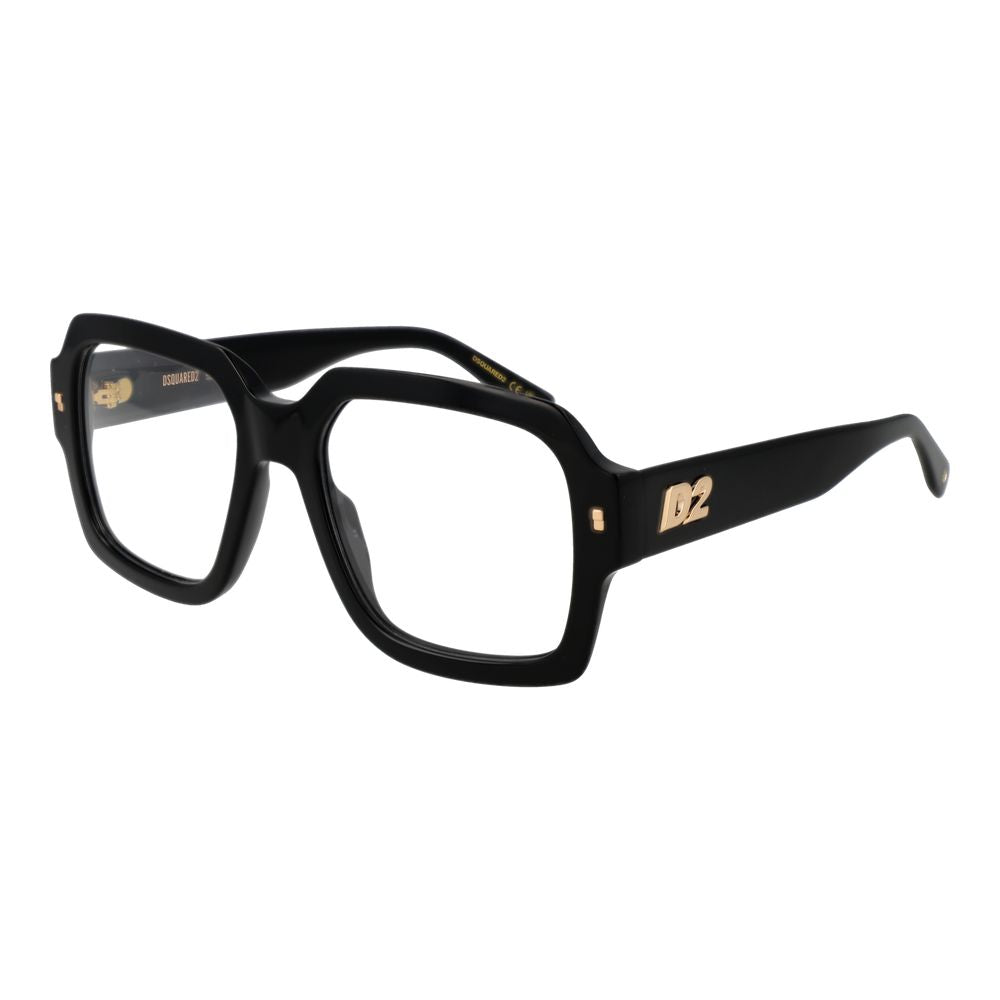 Dsquared² Men's Optical Glasses – Black Square Frame, 54mm