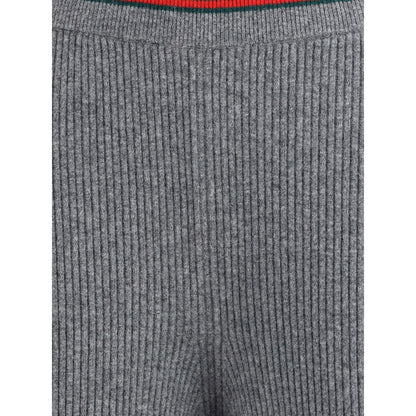 Gucci Ribbed Wool Trousers