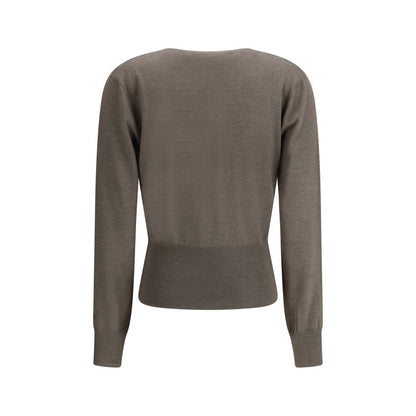 Fendi Cashmere and Silk Long-Sleeve Sweater