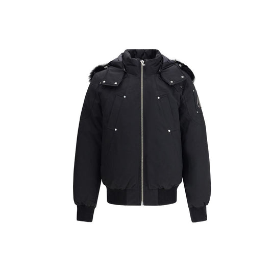 Moose Knuckles Original Ballistic Bomber with Removable Shearling