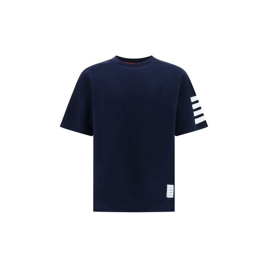 Thom Browne Horizontal Bands Cotton T-Shirt
