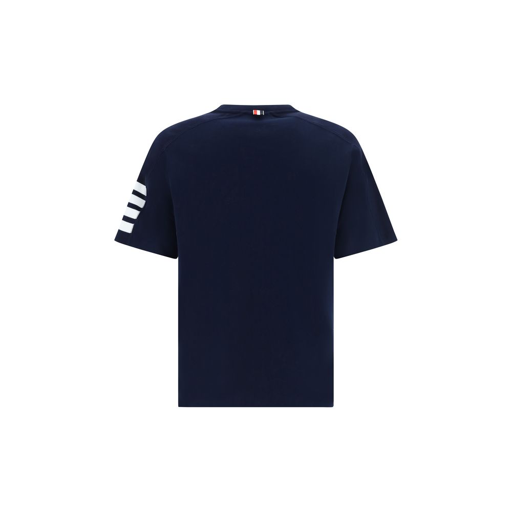 Thom Browne Horizontal Bands Cotton T-Shirt