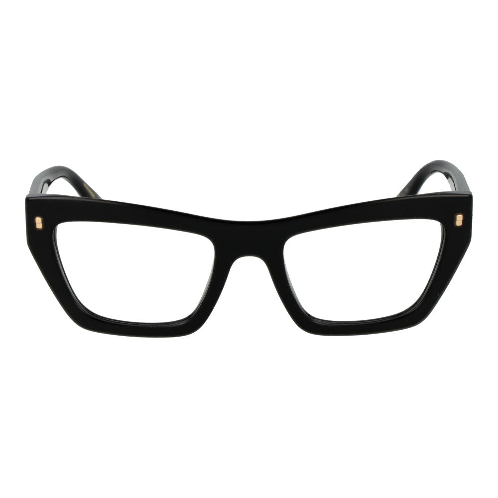 Dsquared² Women’s Optical Glasses – Black Cat Eye Frame, 52mm