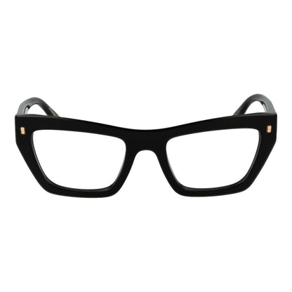 Dsquared² Women’s Optical Glasses – Black Cat Eye Frame, 52mm