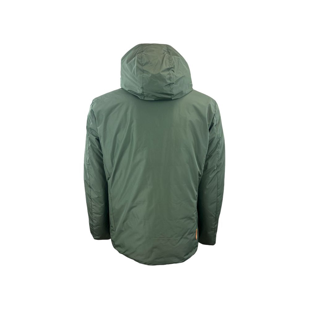 Suns Green Polyester Jacket - Performance Meets Style