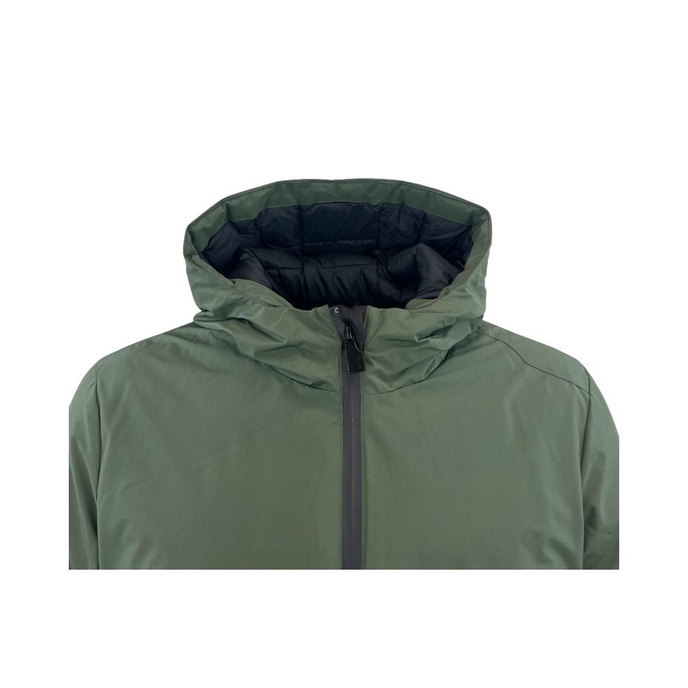 Suns Green Polyester Jacket - Performance Meets Style