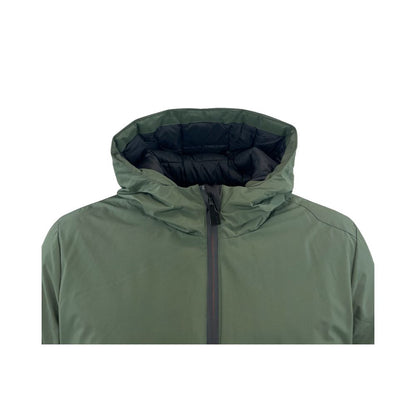 Suns Green Polyester Jacket - Performance Meets Style