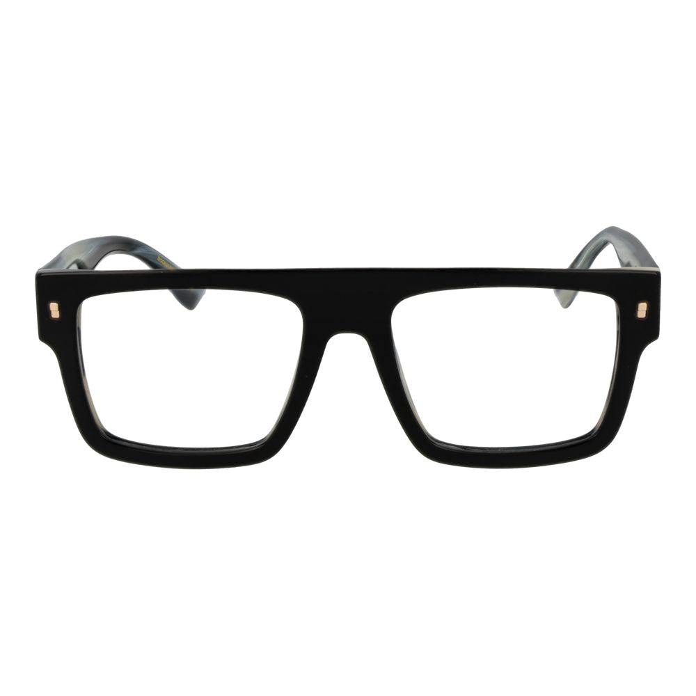 Dsquared² Men's Optical Glasses – Black Rectangle Frame, 54mm