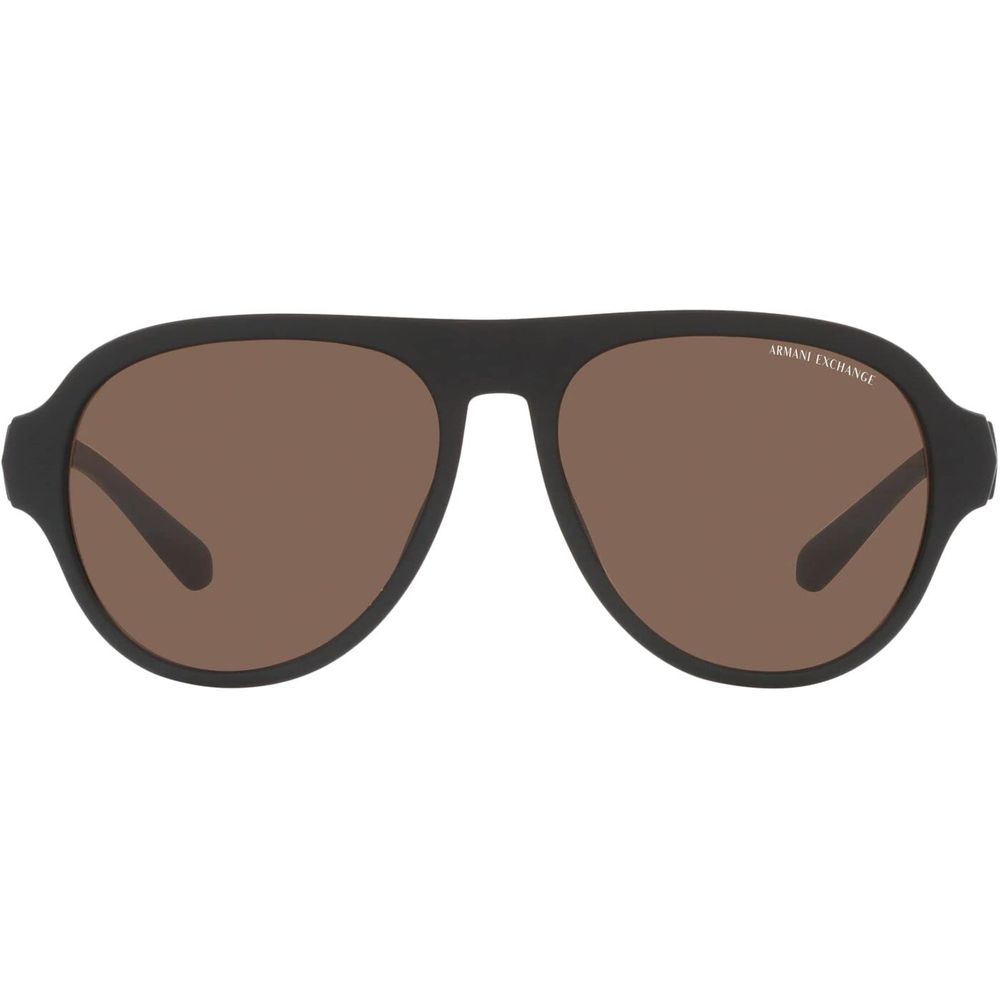 Armani Exchange Men's Sunglasses – Brown Acetate Frame