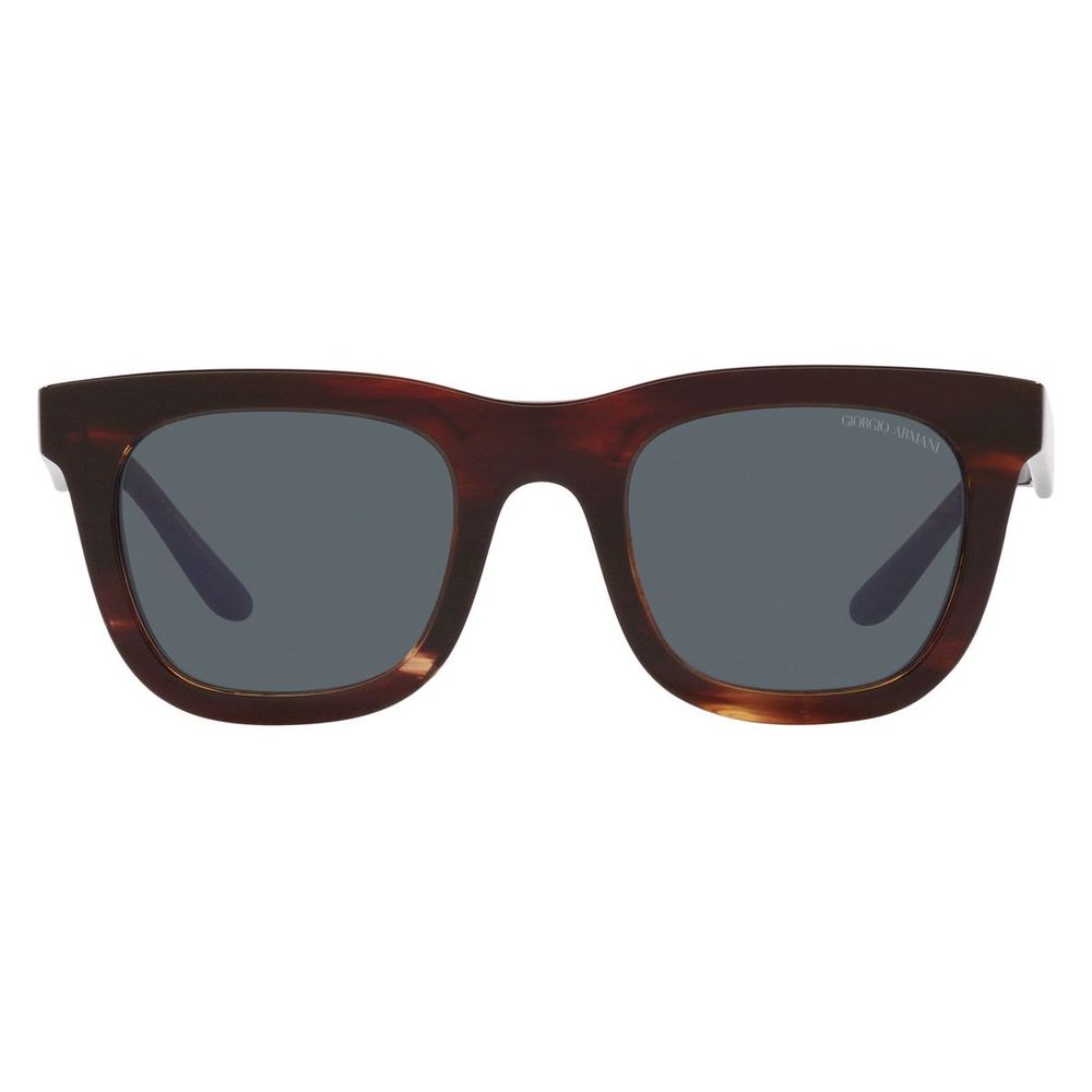 Giorgio Armani Brown Acetate Sunglasses – Elegant Fashion Eyewear