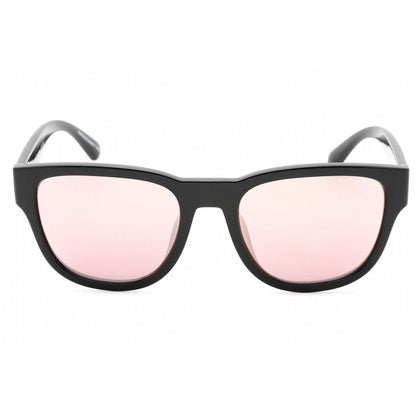 Armani Exchange Men’s Sunglasses – Black Resin Frame, Pink Lenses