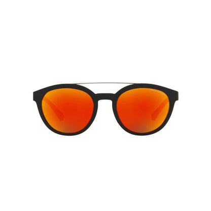 Armani Exchange Unisex Sunglasses – Orange Resin Frame, UV400