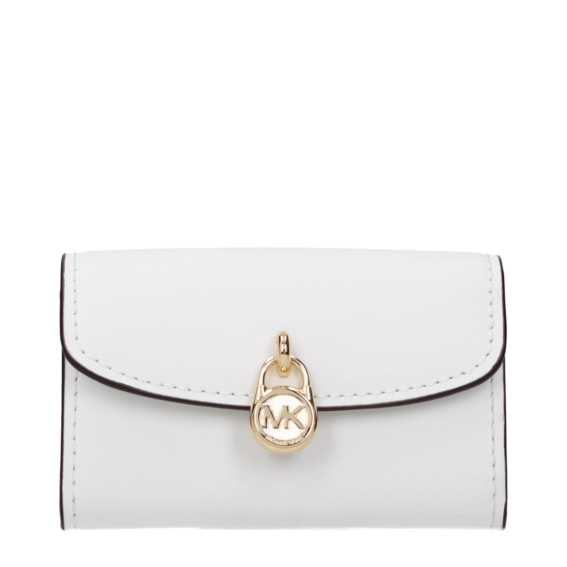 Michael Kors White Leather Wallet - Effortless Elegance