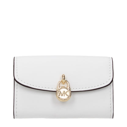 Michael Kors White Leather Wallet - Effortless Elegance