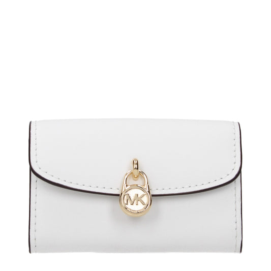 Michael Kors White Leather Wallet - Effortless Elegance