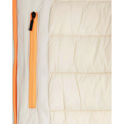 Suns White Polyester Jacket