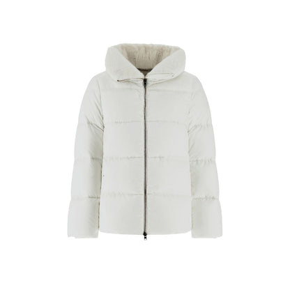 Herno Women's Padded Jacket with Faux Fur Collar