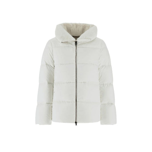 Herno Women's Padded Jacket with Faux Fur Collar
