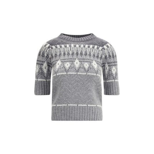 Ermanno Scervino Short Sleeved Sweater