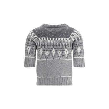 Ermanno Scervino Short Sleeved Sweater