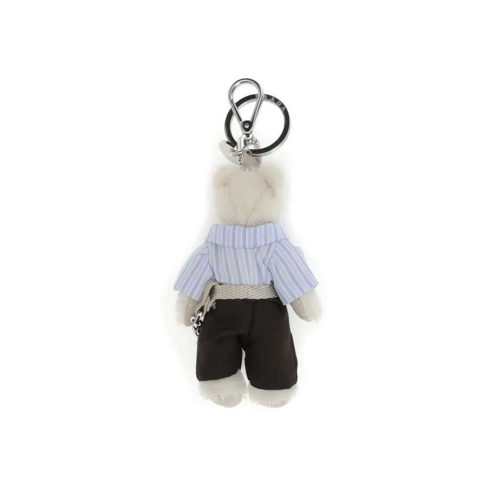 Prada Teddy Keychain – Iconic Versatile Accessory