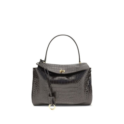 Balenciaga Brown Rodeo Medium Handbag