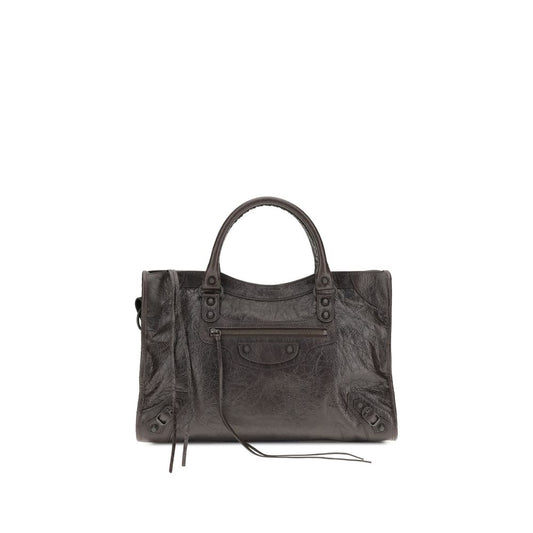 Balenciaga Brown Le City Medium Shoulder Bag
