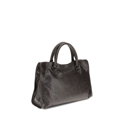 Balenciaga Brown Le City Medium Shoulder Bag