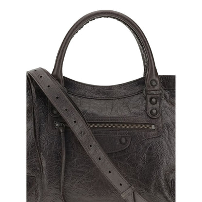 Balenciaga Brown Le City Medium Shoulder Bag