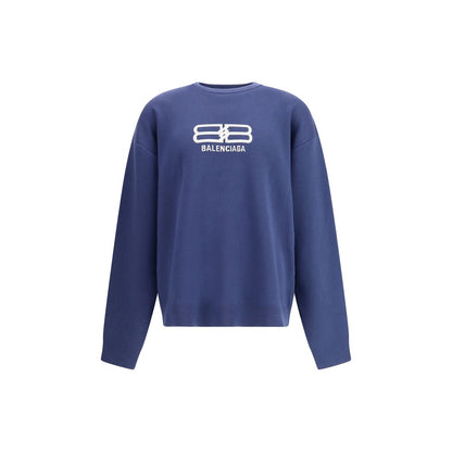 Balenciaga Blue Crewneck Sweatshirt