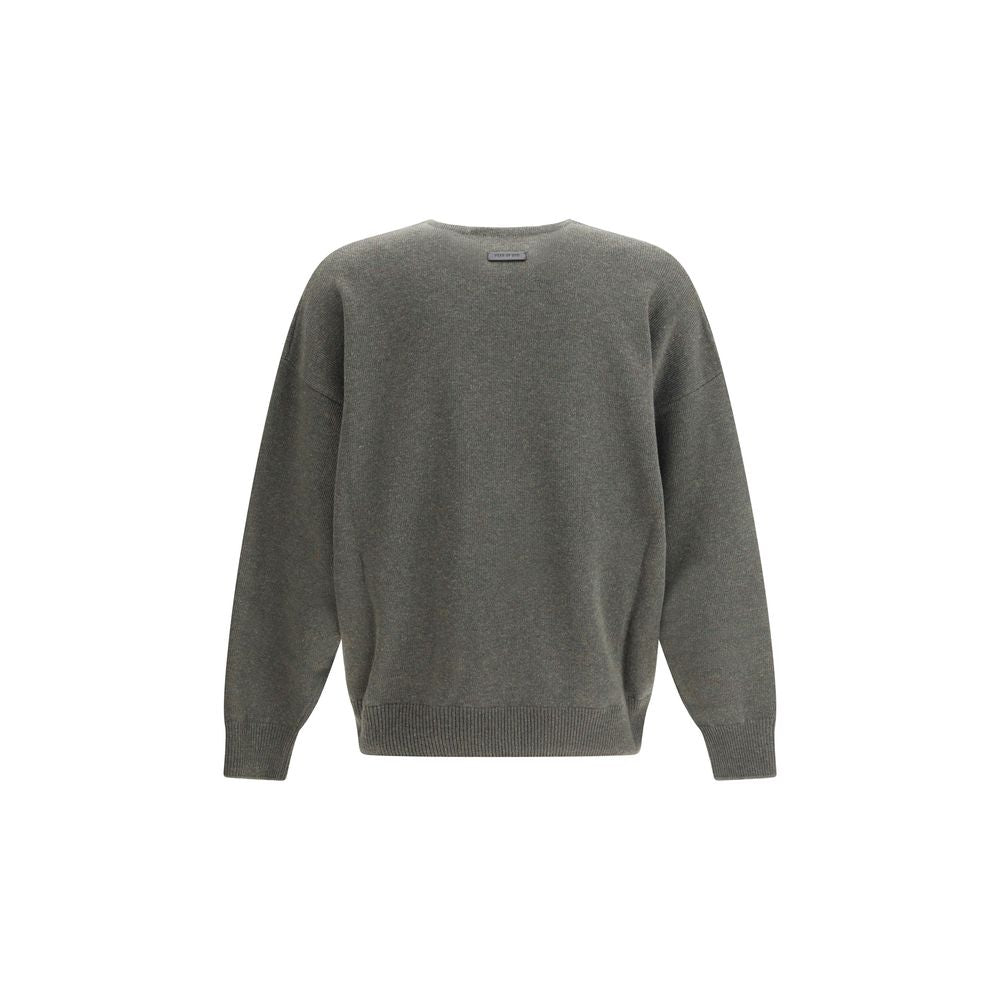 Fear of God Oversized Wool Crewneck Sweater