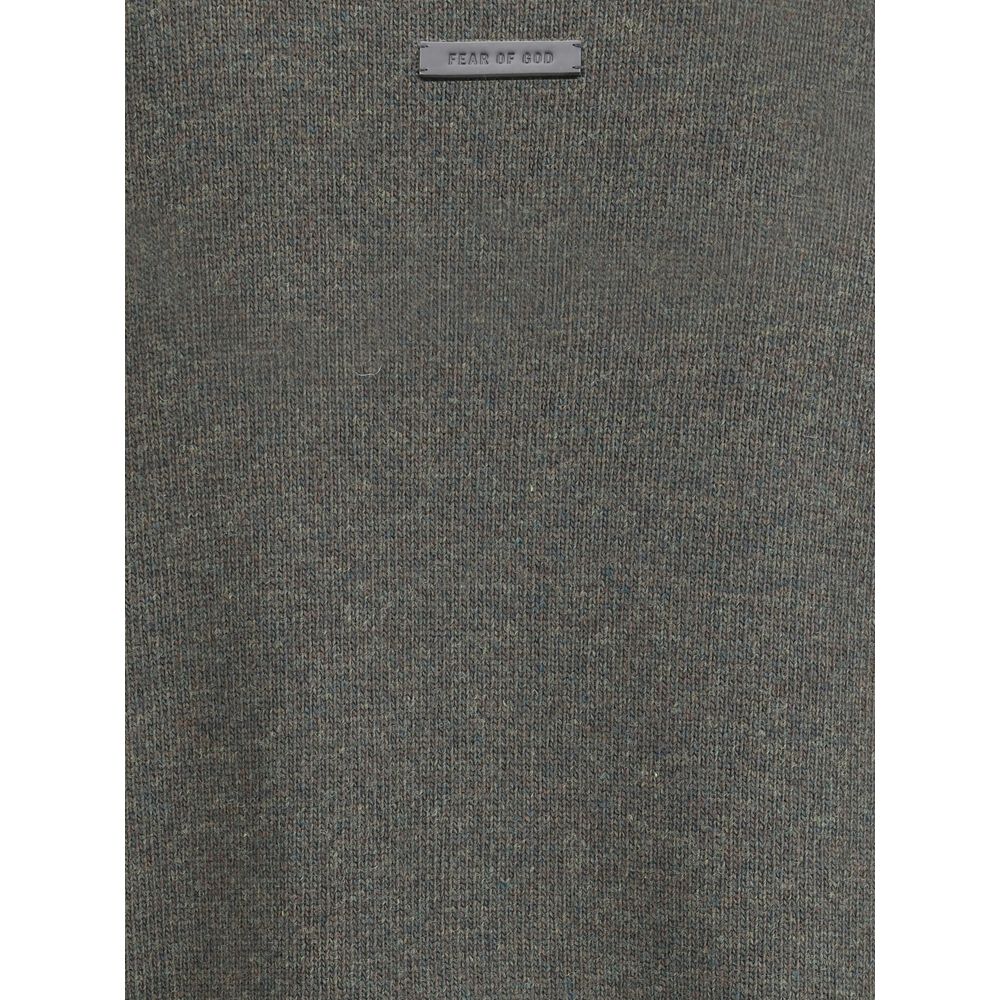 Fear of God Oversized Wool Crewneck Sweater