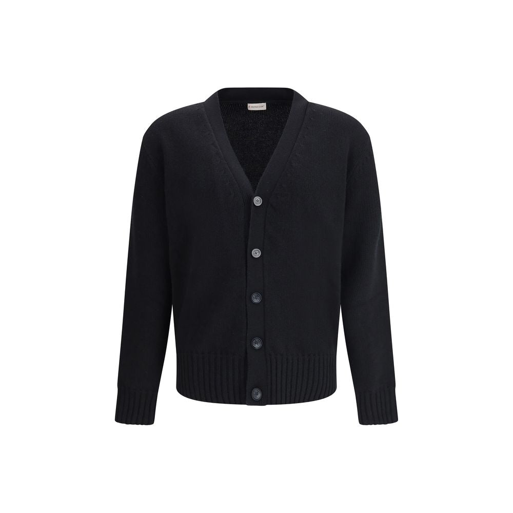 Moncler Wool V-Neck Cardigan
