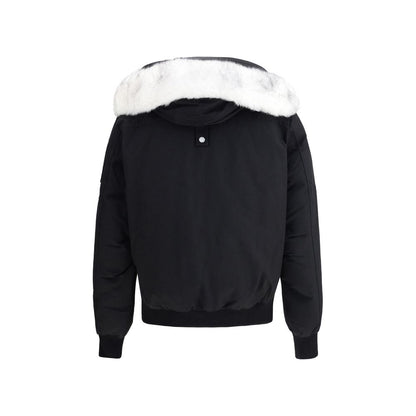 Moose Knuckles Original Ballistic Bomber with Removable Shearling