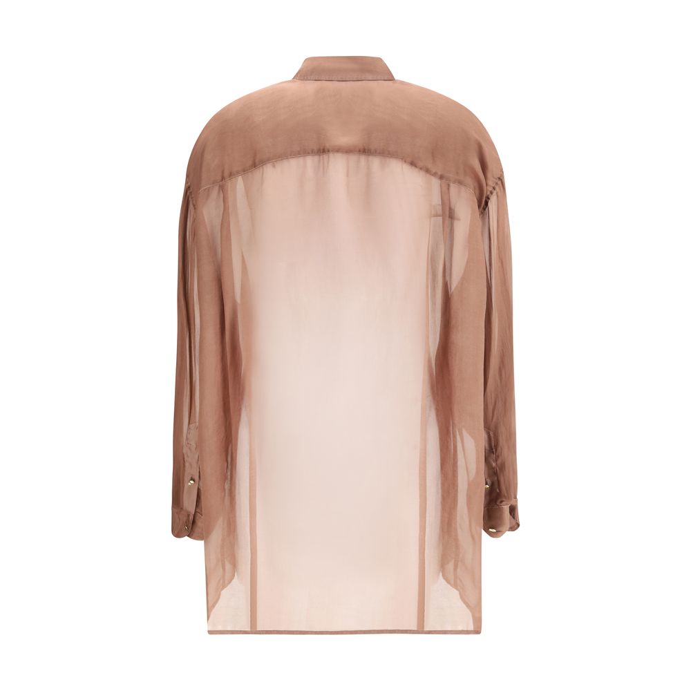 Darkpark Keanu Silk Organza Shirt