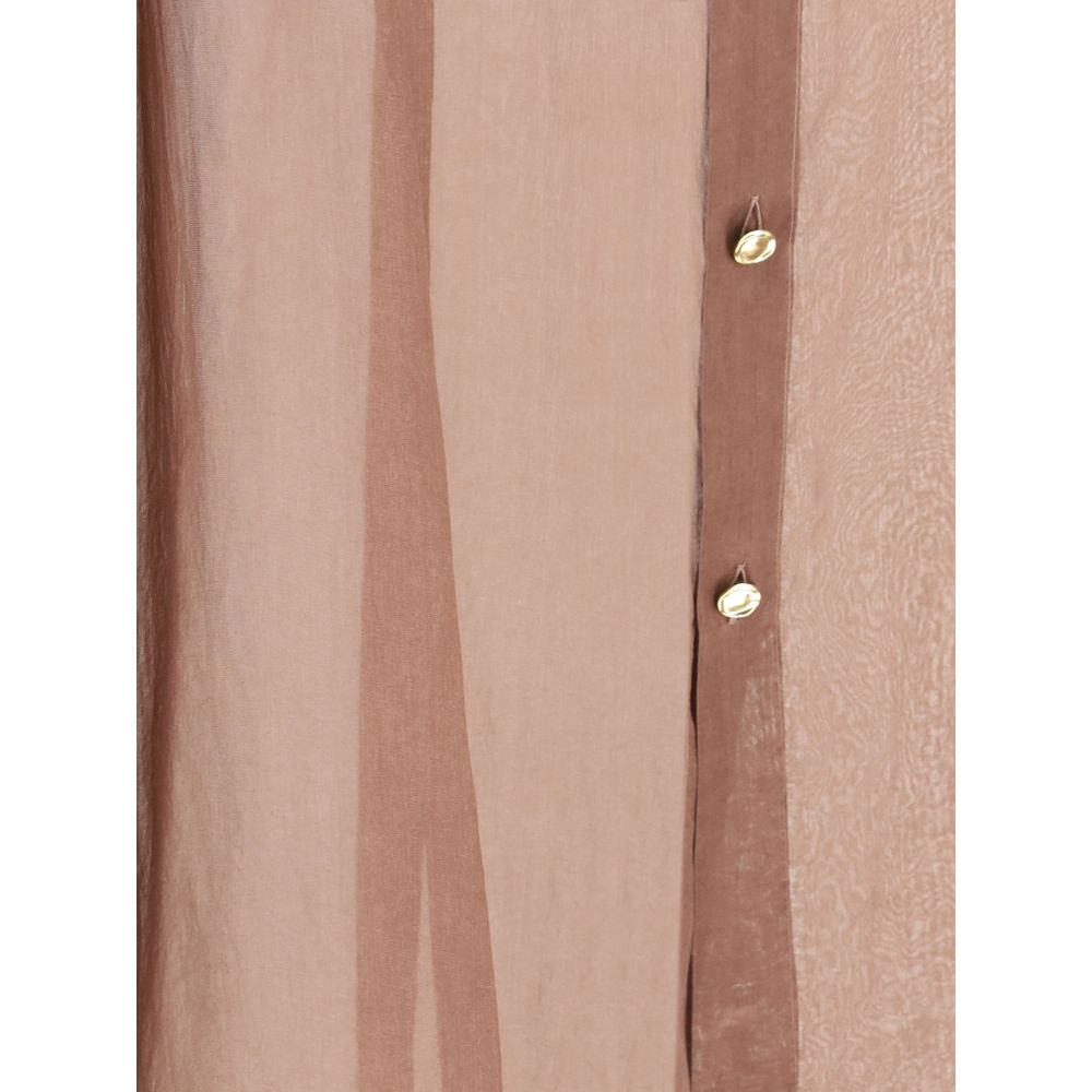 Darkpark Keanu Silk Organza Shirt