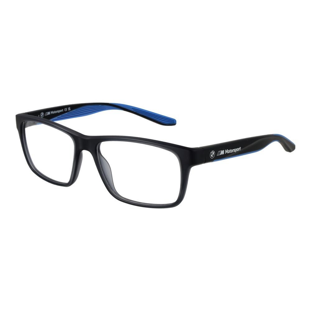 BMW Motorsport Men's Optical Glasses – Grey Full-Rim Frame