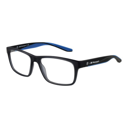 BMW Motorsport Men's Optical Glasses – Grey Full-Rim Frame