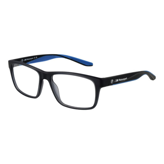 BMW Motorsport Men's Optical Glasses – Grey Full-Rim Frame