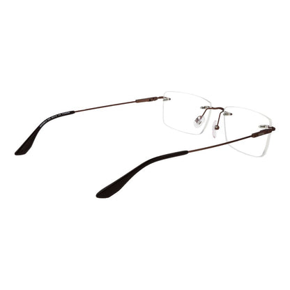 BMW Men's Optical Glasses – Brown Rectangle Frame, 56mm