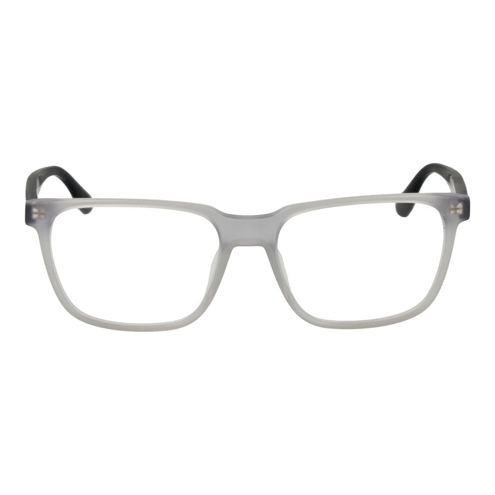 BMW Men’s Optical Glasses – White Full-Rim Frame, 55mm